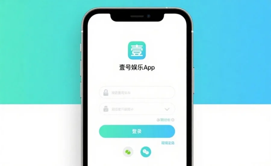 一张手机屏幕截图,展示壹号娱乐App的注册与登录界面,页面简洁友好